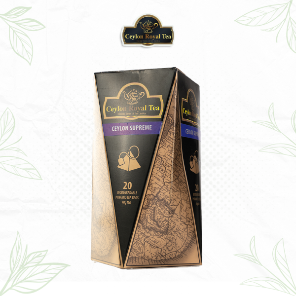 Triangular Shape Tea Pack Ceylon Supreme Tea Bags
