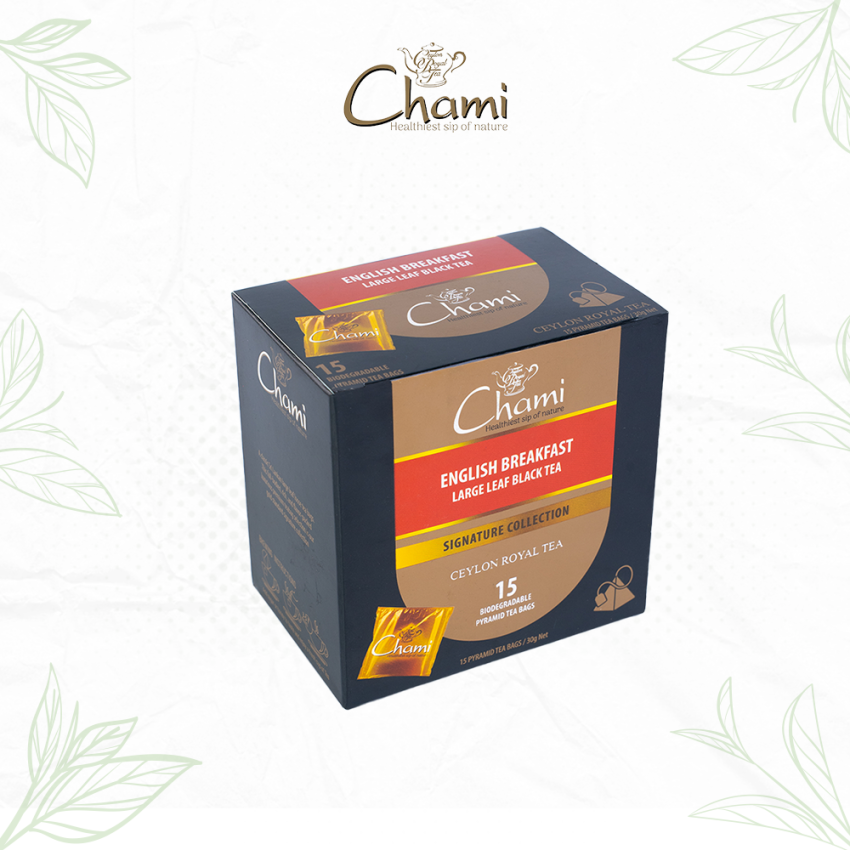 Pyramid Foil Envelope Carton English Breakfast Tea Bags