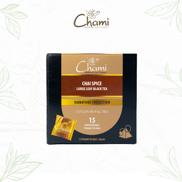 Pyramid Foil Envelope Carton Chai Spice Tea Bags