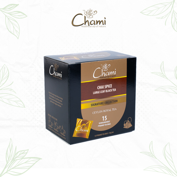 Pyramid Foil Envelope Carton Chai Spice Tea Bags