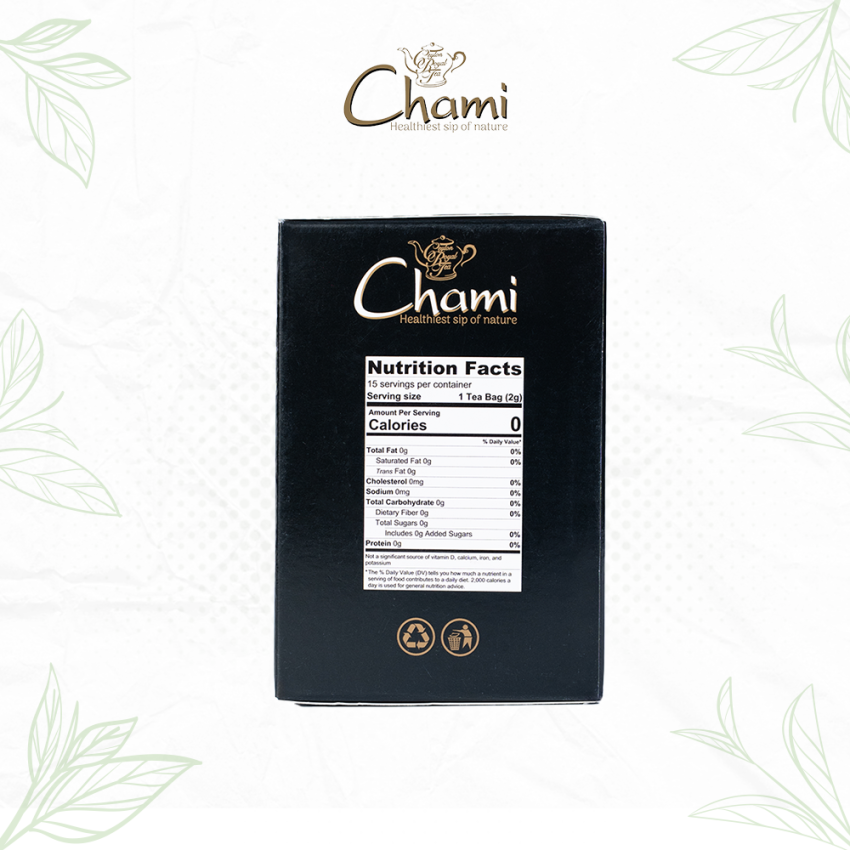 Pyramid Foil Envelope Carton Premium Green Tea Tea Bags