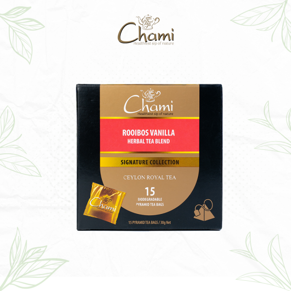 Pyramid Foil Envelope Carton Rooibos Vanilla Tea Bags