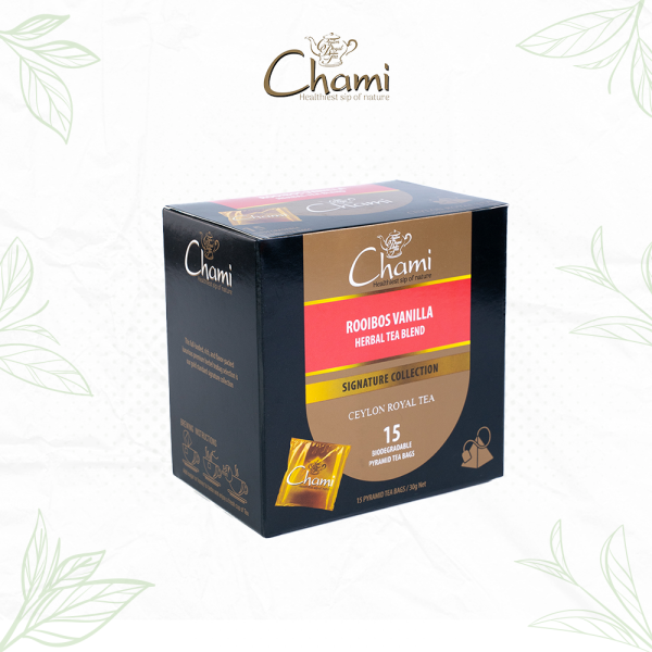 Pyramid Foil Envelope Carton Rooibos Vanilla Tea Bags