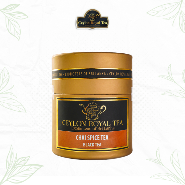 Composite Cans Chai Spice Tea 10 Round Tea Bags