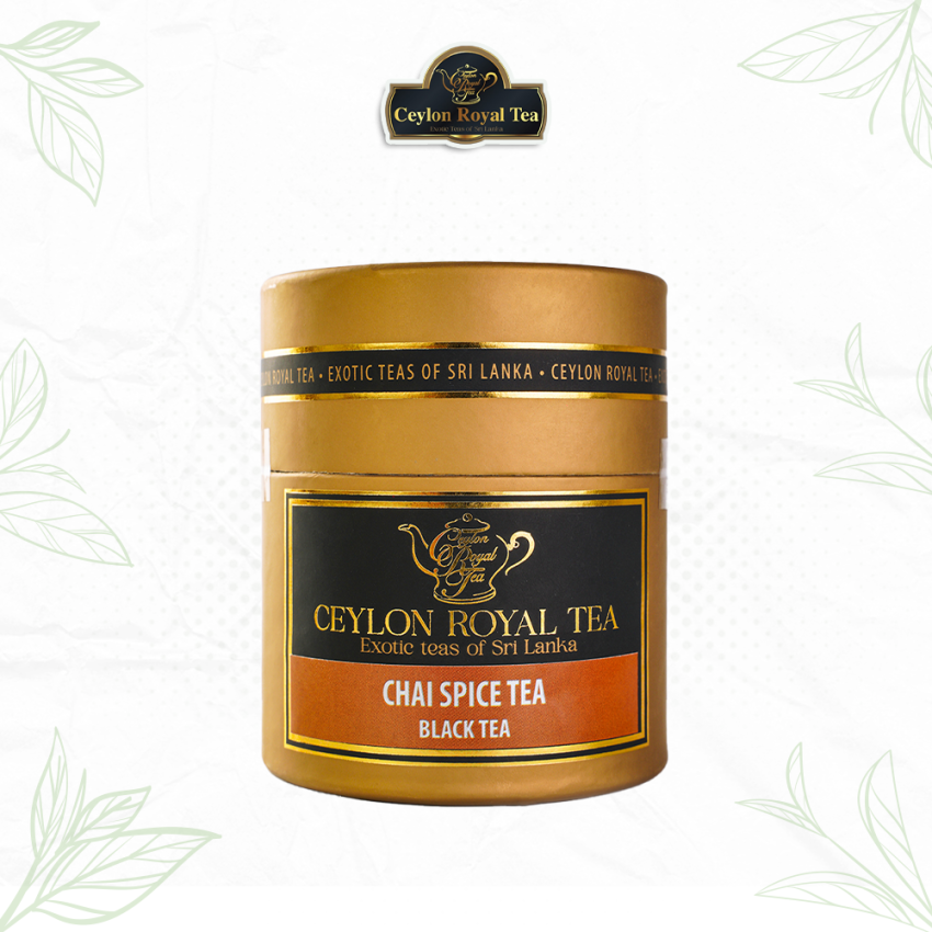 Composite Cans Chai Spice Tea 10 Round Tea Bags