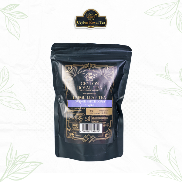 Stand Up Pouch OP 125g Loose Leaf Tea