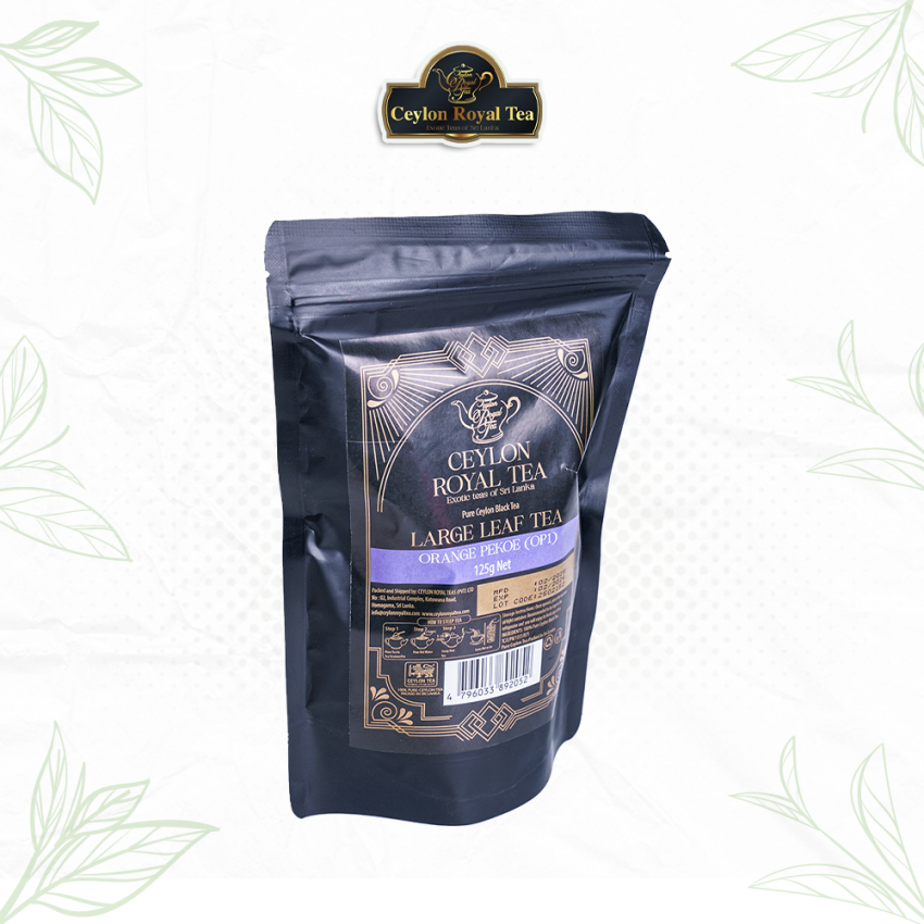 Stand Up Pouch OP 125g Loose Leaf Tea
