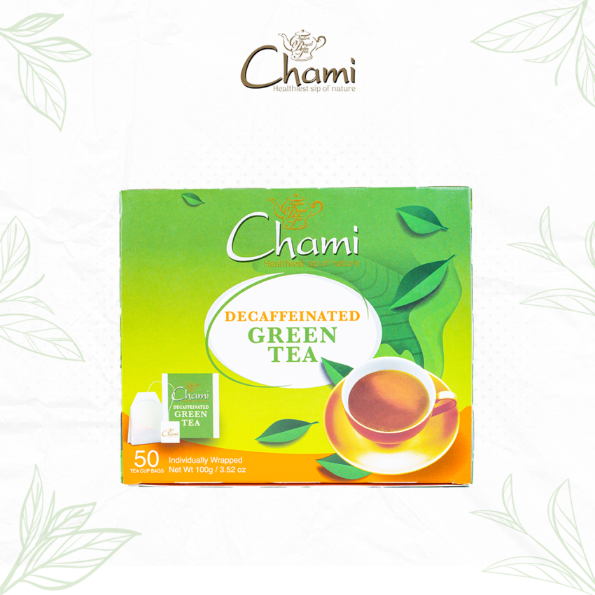 Chami Decaffeinated Green Tea 50E
