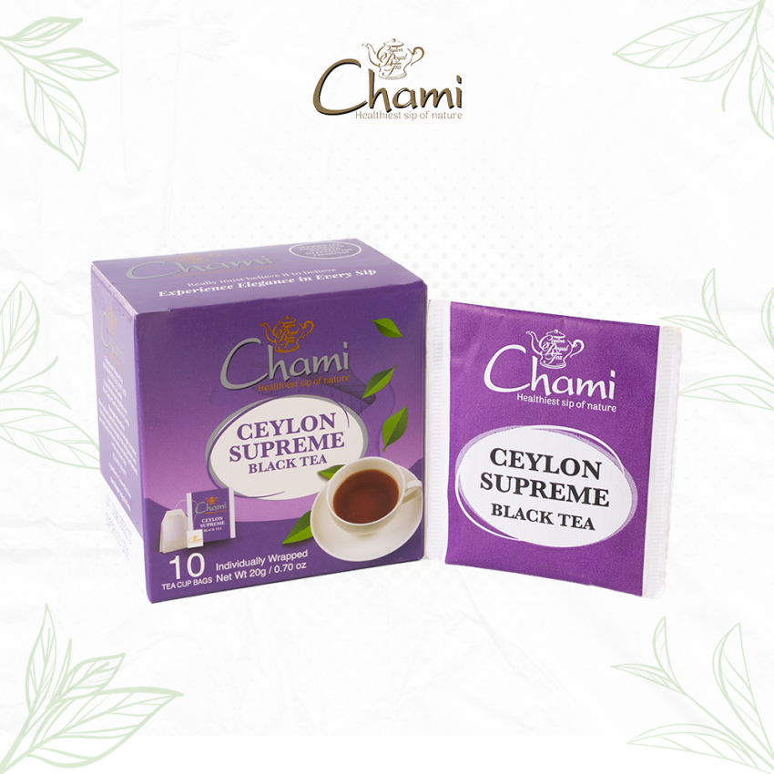 Chami 10E Carton Ceylon supreme Tea Bags