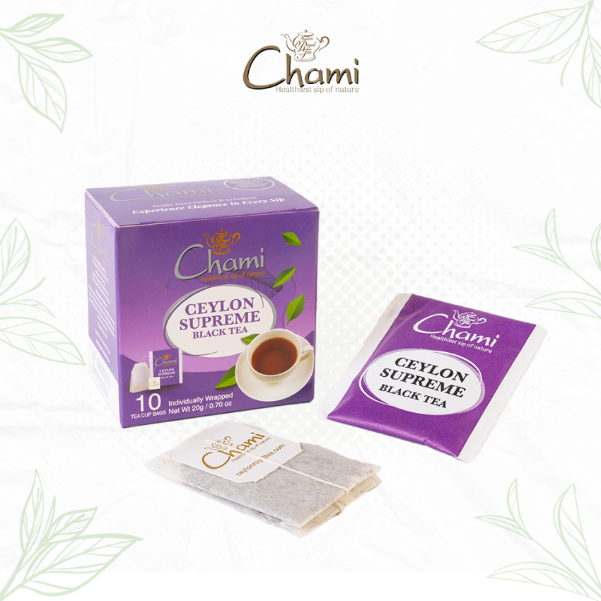 Chami 10E Carton Ceylon supreme Tea Bags