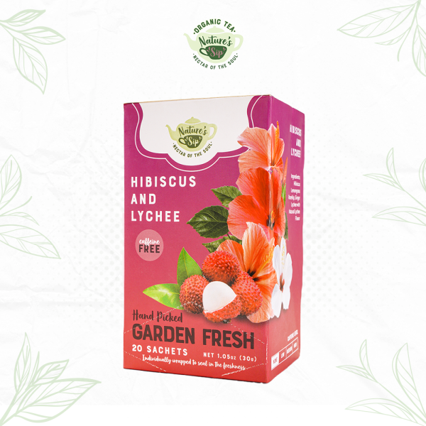 Hibiscus and Lychee