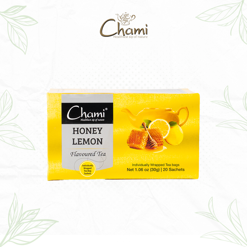 Chami Herbal Flavored & Specialty Tea Honey Lemon Tea Bags