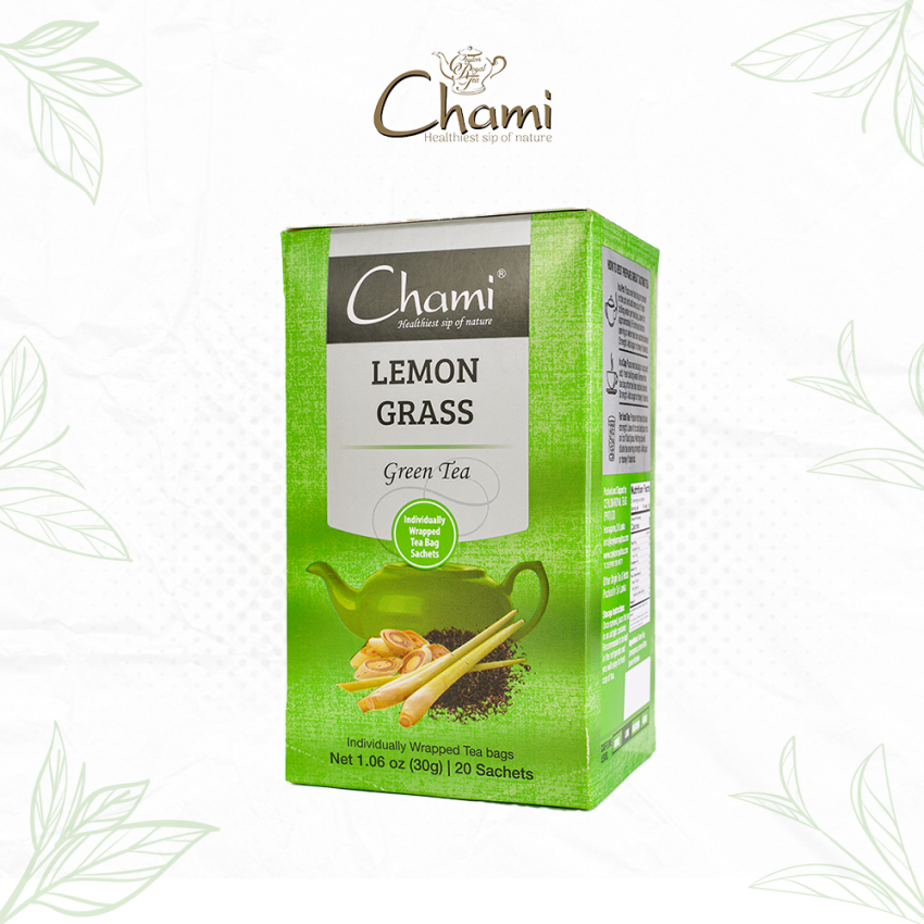 Chami Herbal Flavored & Specialty Tea Lemon Grass Tea Bags