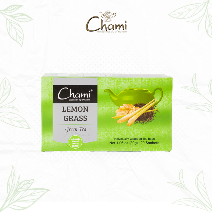 Chami Herbal Flavored & Specialty Tea Lemon Grass Tea Bags