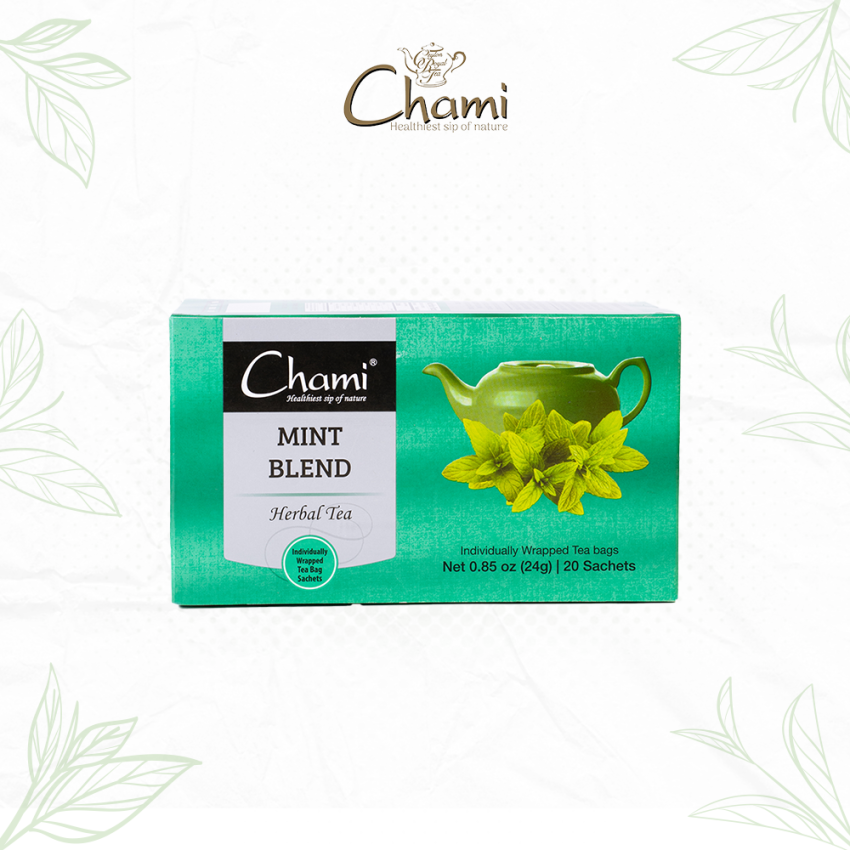 Chami Herbal Flavored & Specialty Tea Mint Blend Tea Bags
