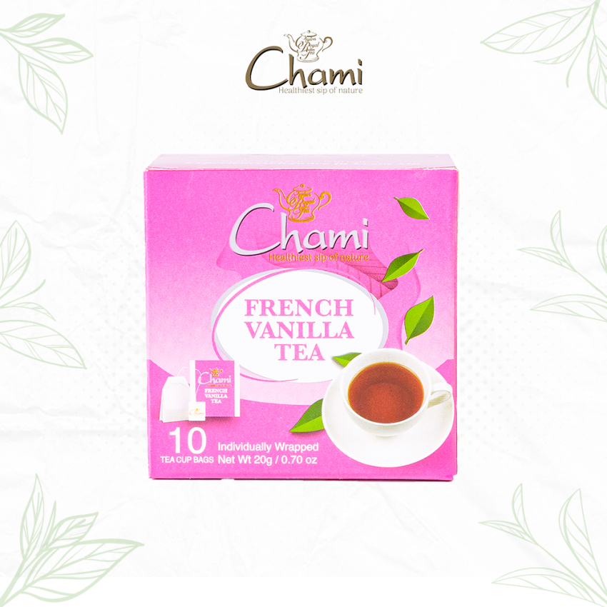 Chami 10E Carton French Vanilla Black Tea Bags