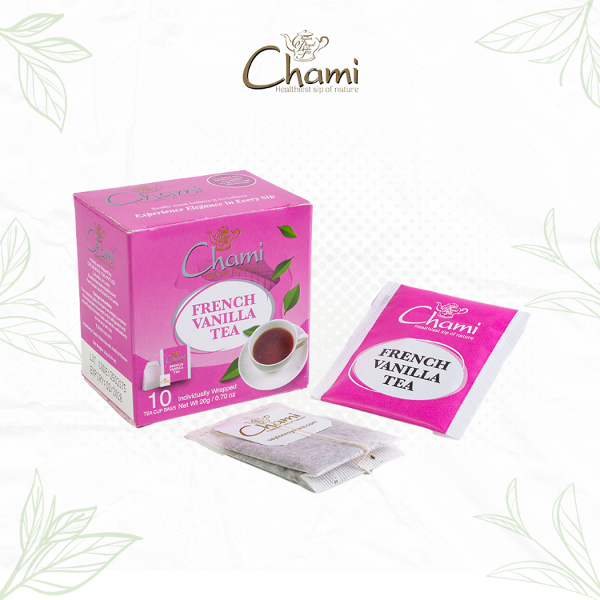 Chami 10E Carton French Vanilla Black Tea Bags