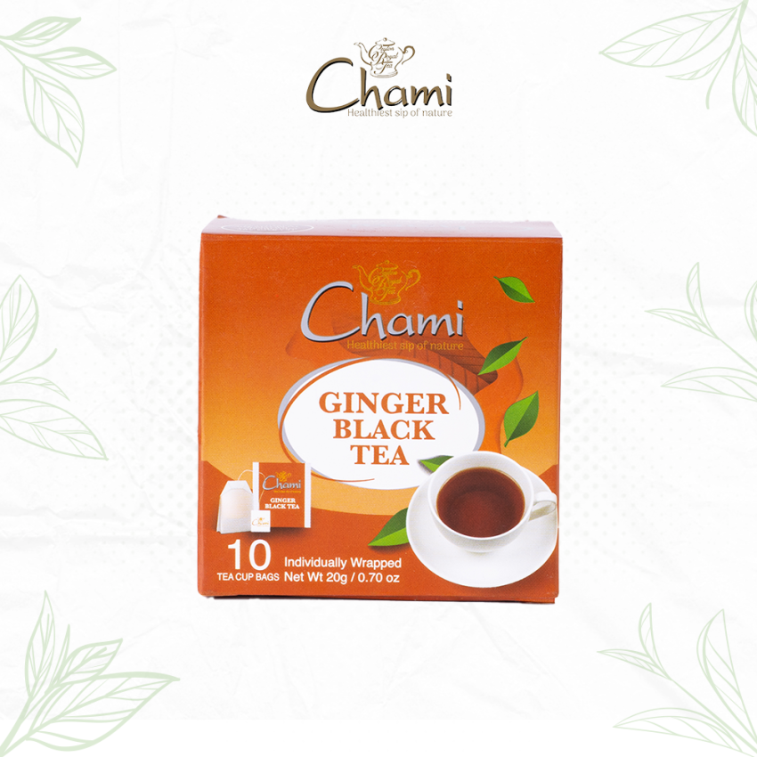Chami 10E Carton Ginger Black Tea Tea Bags