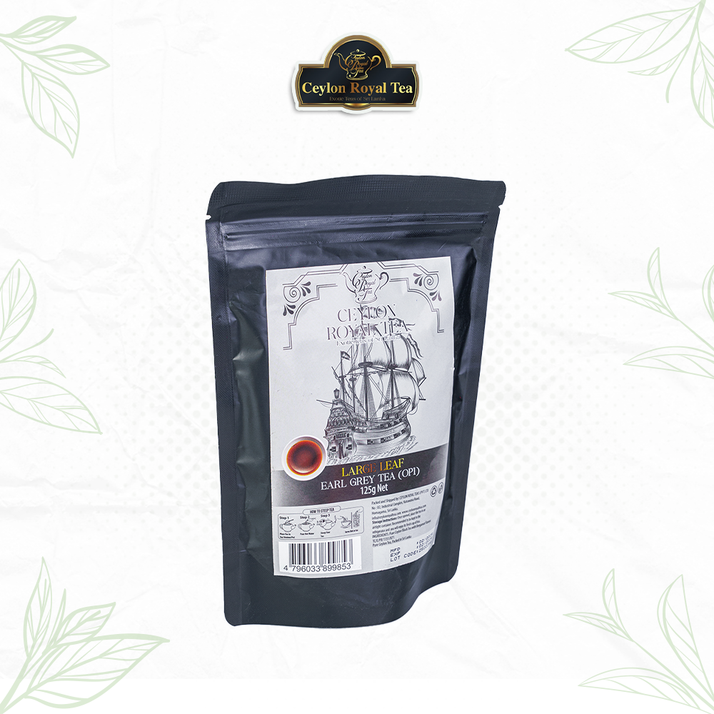 Stand-up Pouch Earl Grey Tea OP 125g Loose Tea
