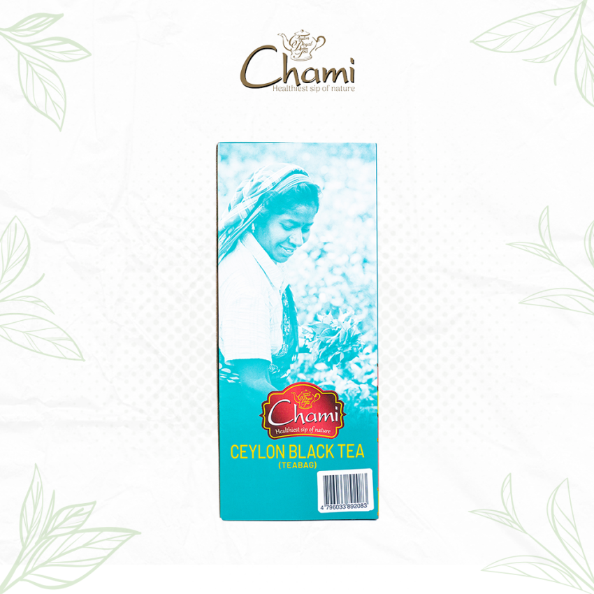 Chami Ceylon Black Tea – 100 Tea Bags (200g)